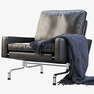 3D fritz hansen pk31 easy chair