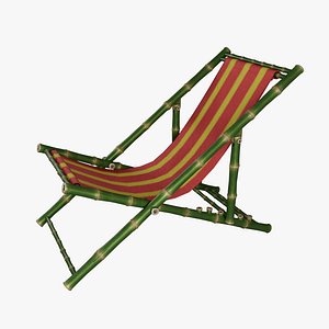 3D model Beach Chair