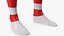Collant a righe rosse