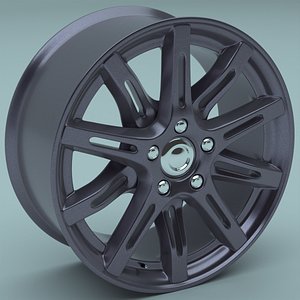wheel rim 3D model