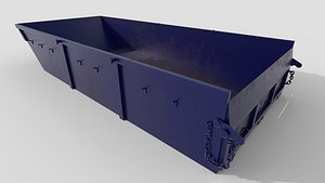 3D Container 5m3 model