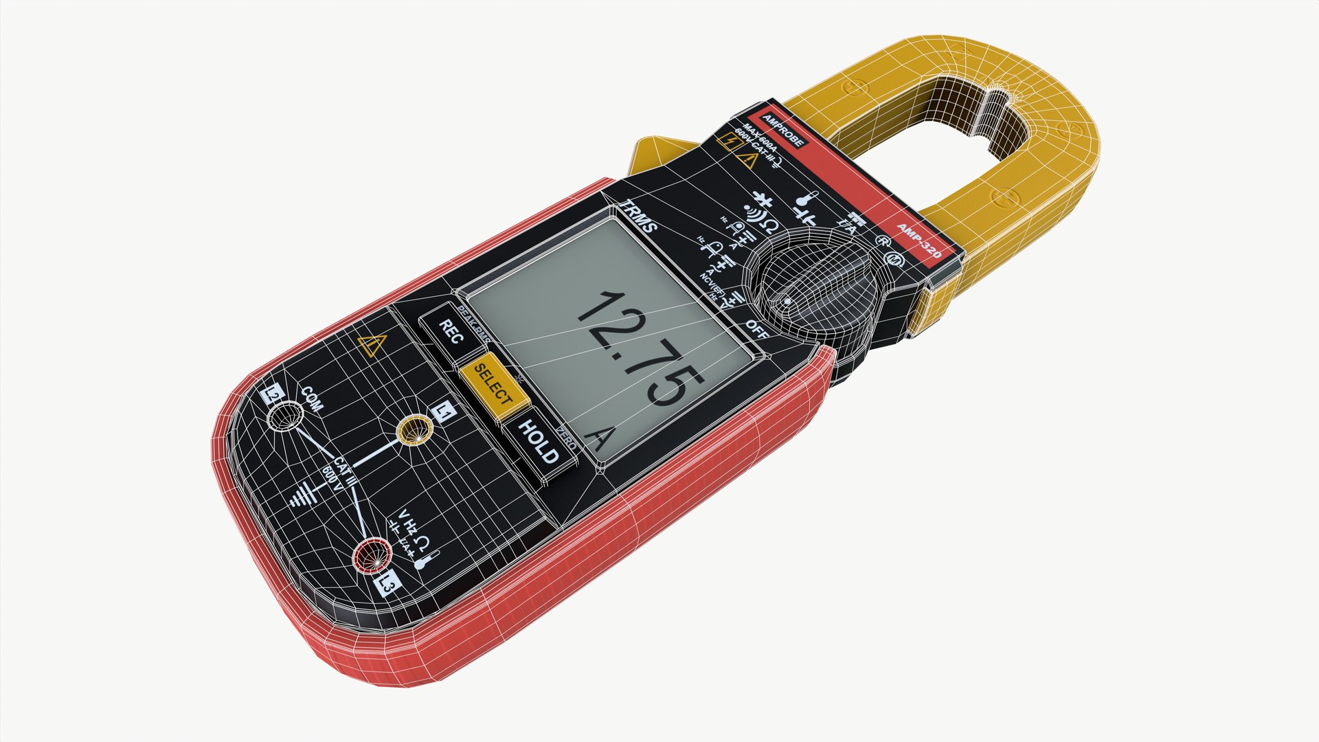 Meter Clamp 3D Model - TurboSquid 2389859