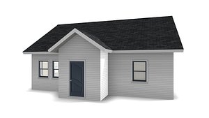 bungalow house 3D model