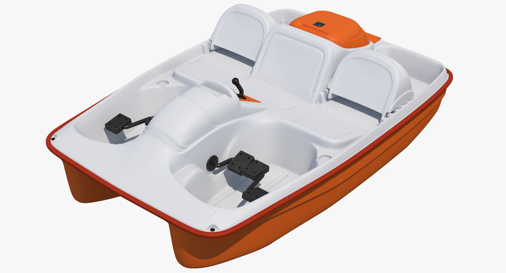 Pedal Boat 3D model preview