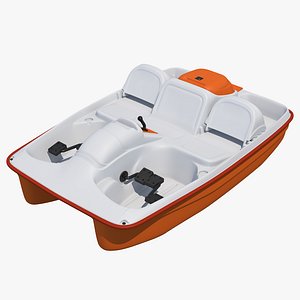 pedal boat 3D model