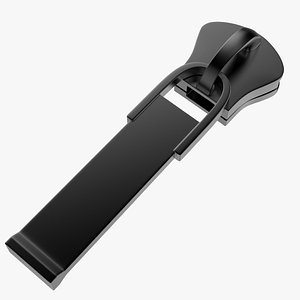 zipper slider 3d model