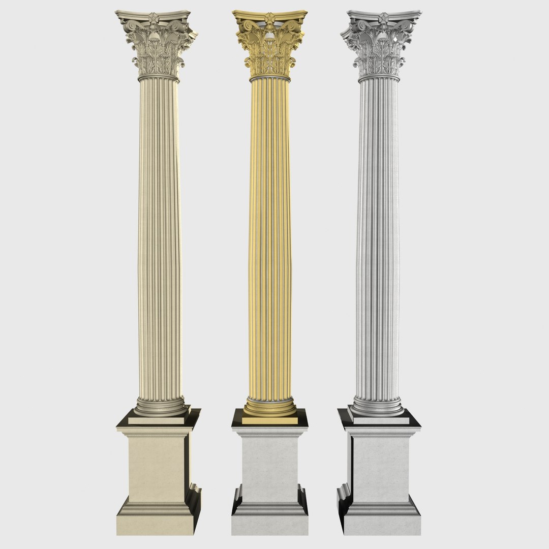 3D corinthian column https://p.turbosquid.com/ts-thumb/21/df9SN3/cav4Sbmj/04/jpg/1537336495/1920x1080/fit_q87/e0b24b84f97a548bf8461d3328cf738e67c3e0b6/04.jpg