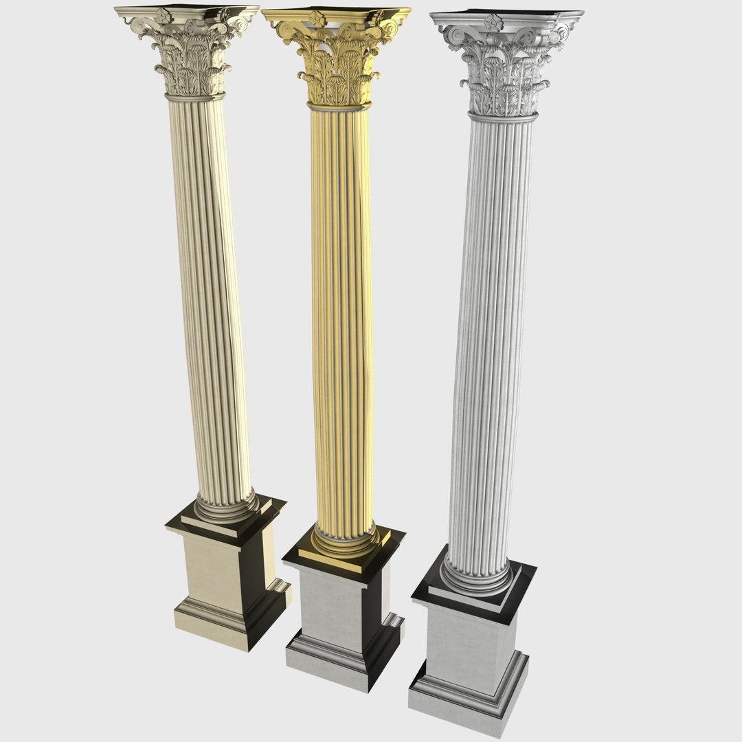 3D corinthian column https://p.turbosquid.com/ts-thumb/21/df9SN3/vyBBCgkw/05/jpg/1537336495/1920x1080/fit_q87/323885038bab4e2d97564d88bbbe5a19832e865d/05.jpg