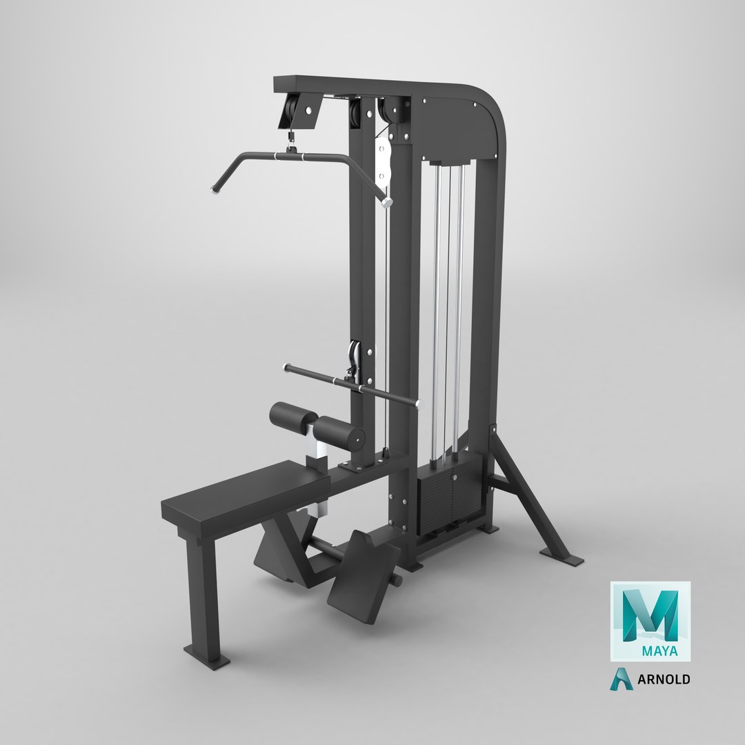 3D model Lat Pulldown Machine https://p.turbosquid.com/ts-thumb/21/fjoP08/2S/stemcell_maya_arnold_render/png/1784299478/1920x1080/fit_q87/dba2df90c5f54d049d036b5303c690bddabc1a2b/stemcell_maya_arnold_render.jpg
