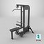 Lat Pulldown Machine