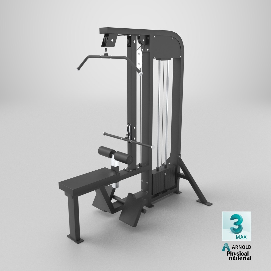 3D model Lat Pulldown Machine https://p.turbosquid.com/ts-thumb/21/fjoP08/d1/stemcell_max_physical_render/png/1784299488/1920x1080/fit_q87/18fa72d5c17126cea1f1cbffde31fb73ec6ba906/stemcell_max_physical_render.jpg