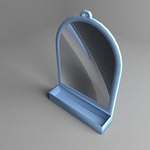 3D bathroom mirror