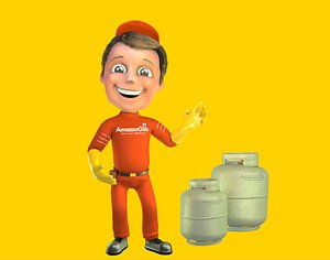 character cartoon c4d