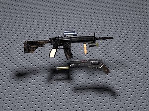 m 416 3D model