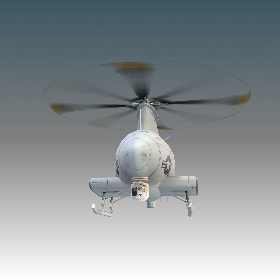 3d Model Northrop Mq-8 Scout Flight