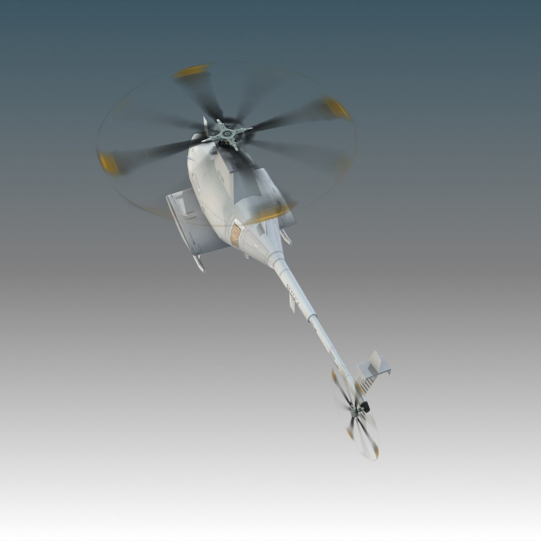 3d Model Northrop Mq-8 Scout Flight