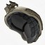 3d model ballistic combat helmet