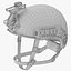 3d model ballistic combat helmet