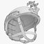 3d model ballistic combat helmet