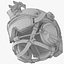 3d model ballistic combat helmet