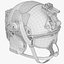 3d model ballistic combat helmet