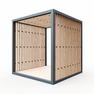 Pergola 01 3D model