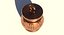 Copper inkwell
