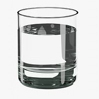 Oldfashioned Drinking Glass