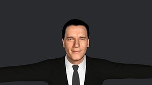 arnold schwarzenegger  Hyper Realistic Full Body Fully Rigged 3D Character