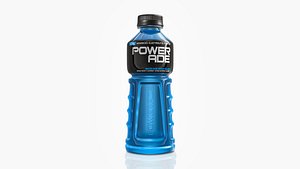 3D powerade bottle
