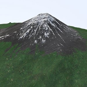 Mount Fuji 3D Model