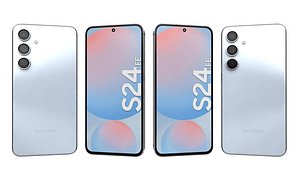 Samsung Galaxy S24 FE All Colors 3D model