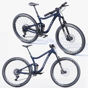 Realistic 3D Giant Mountain Bike
