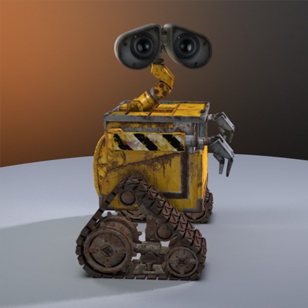 free rigged walle 3d model
