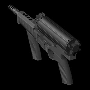 9 mm SMG (Calico M960)