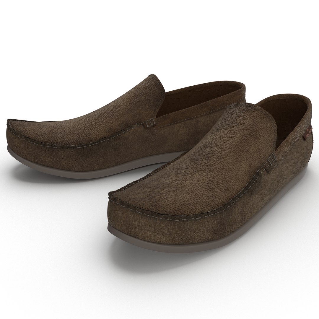 Man Shoes 9 3D Model 3D model preview