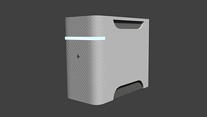 3d stylish computer model