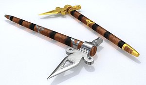 3d model axe ax fancy