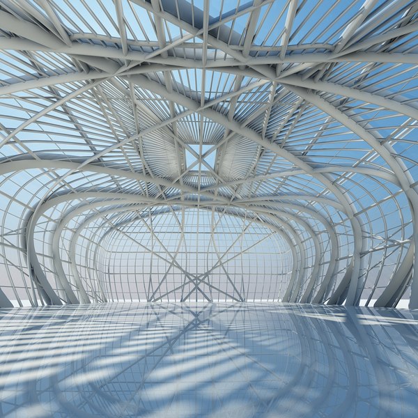 3d model architectural structure