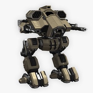 battle mech 3D model