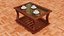 Wooden Teapoy Table
