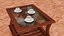 Wooden Teapoy Table