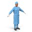 Male Surgeon Mediterranean Rigged 2