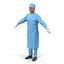Male Surgeon Mediterranean Rigged 2
