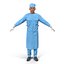 Male Surgeon Mediterranean Rigged 2