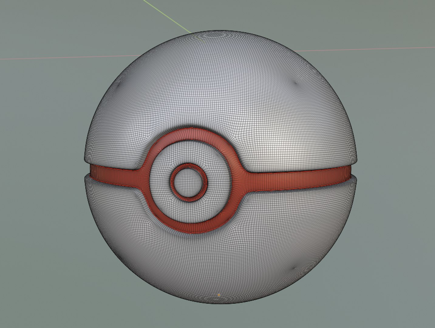 Premier Ball Pokemon Model TurboSquid 1645530
