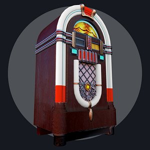 Juke box 3D model