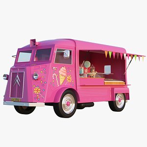 Candy And Ice Cream Truck