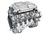 v8 supercharged engine 3D model