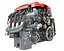 v8 supercharged engine 3D model